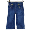 Unisex Peppercorn - Teksast poolpikad püksid, suurus W30 - Sinine ()