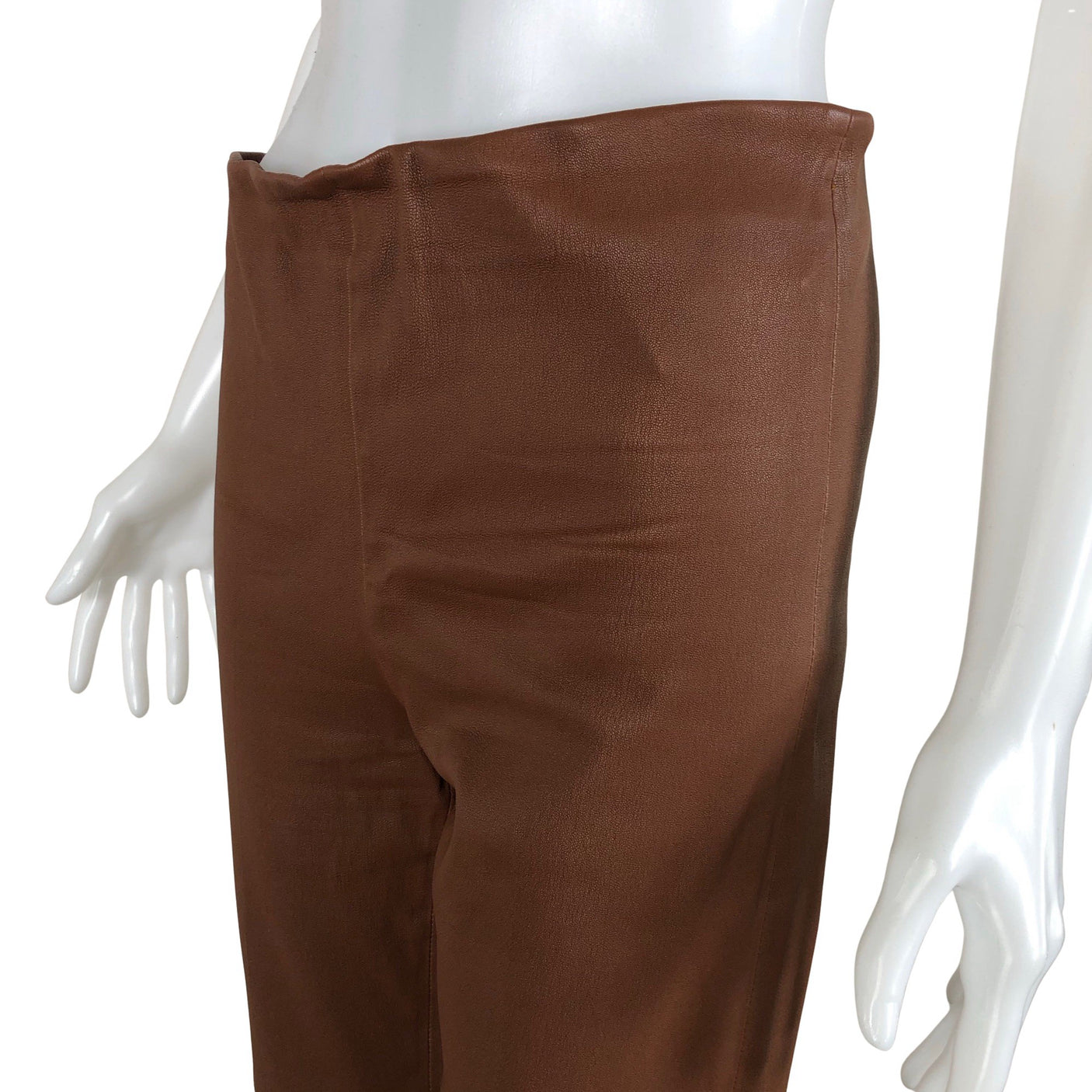 Unisex by Malene Birger - Nahkpüksid, suurus 38 - Pruun (3)