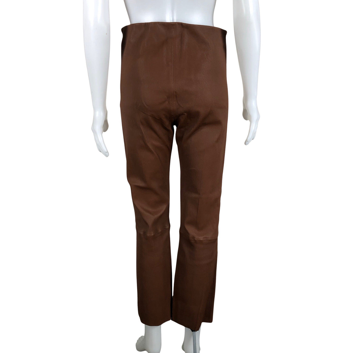 Unisex by Malene Birger - Nahkpüksid, suurus 38 - Pruun (2)