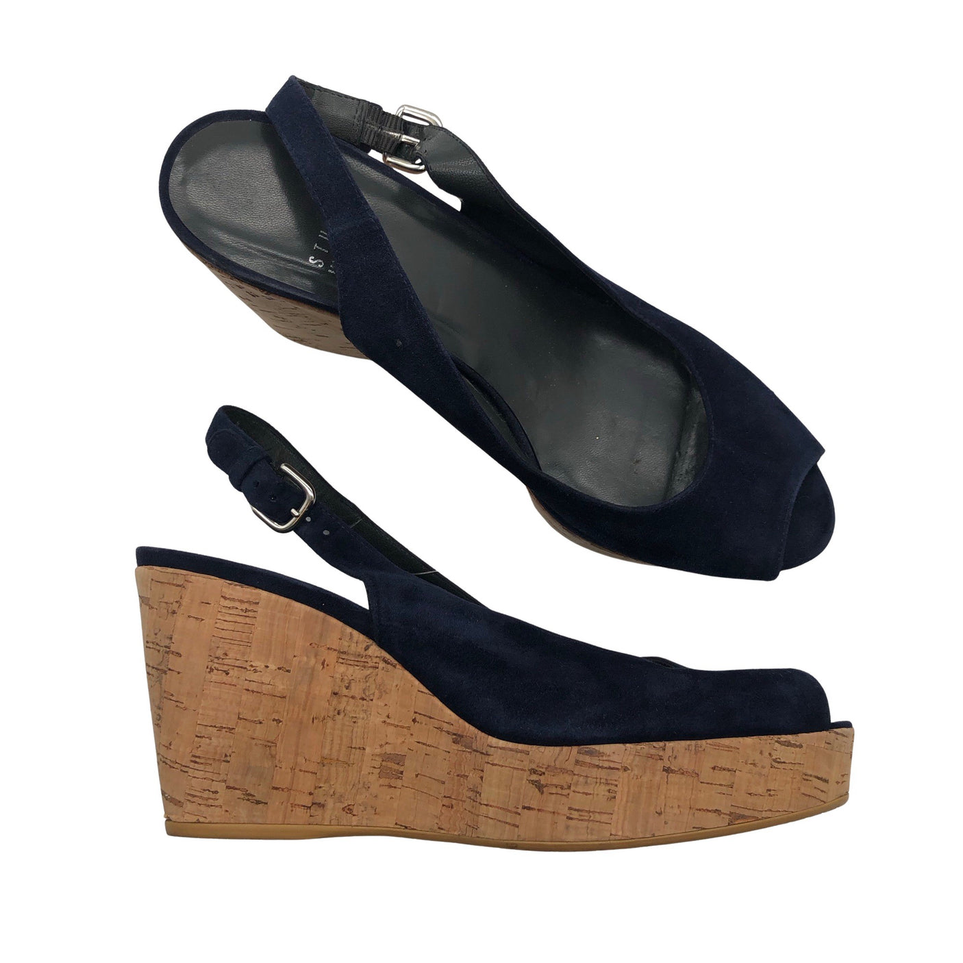 Unisex Stuart Weitzman - Kiilkontsaga rihmikud, suurus 39 - Sinine (1)