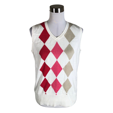Unisex Röhnisch - Kootud vest, suurus 40 - Valge ()