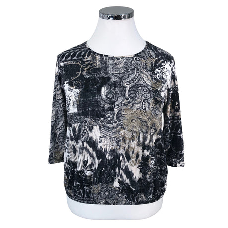 Unisex Signature - Trikotaažist pluus, suurus 44 - Hall ()