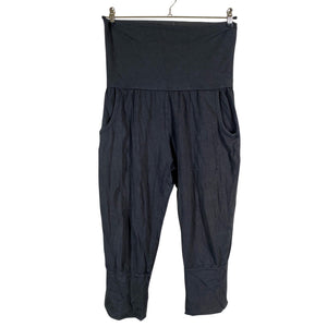 Unisex NOSH - Trikotaažist poolpikad püksid, suurus 40 - Must (1)