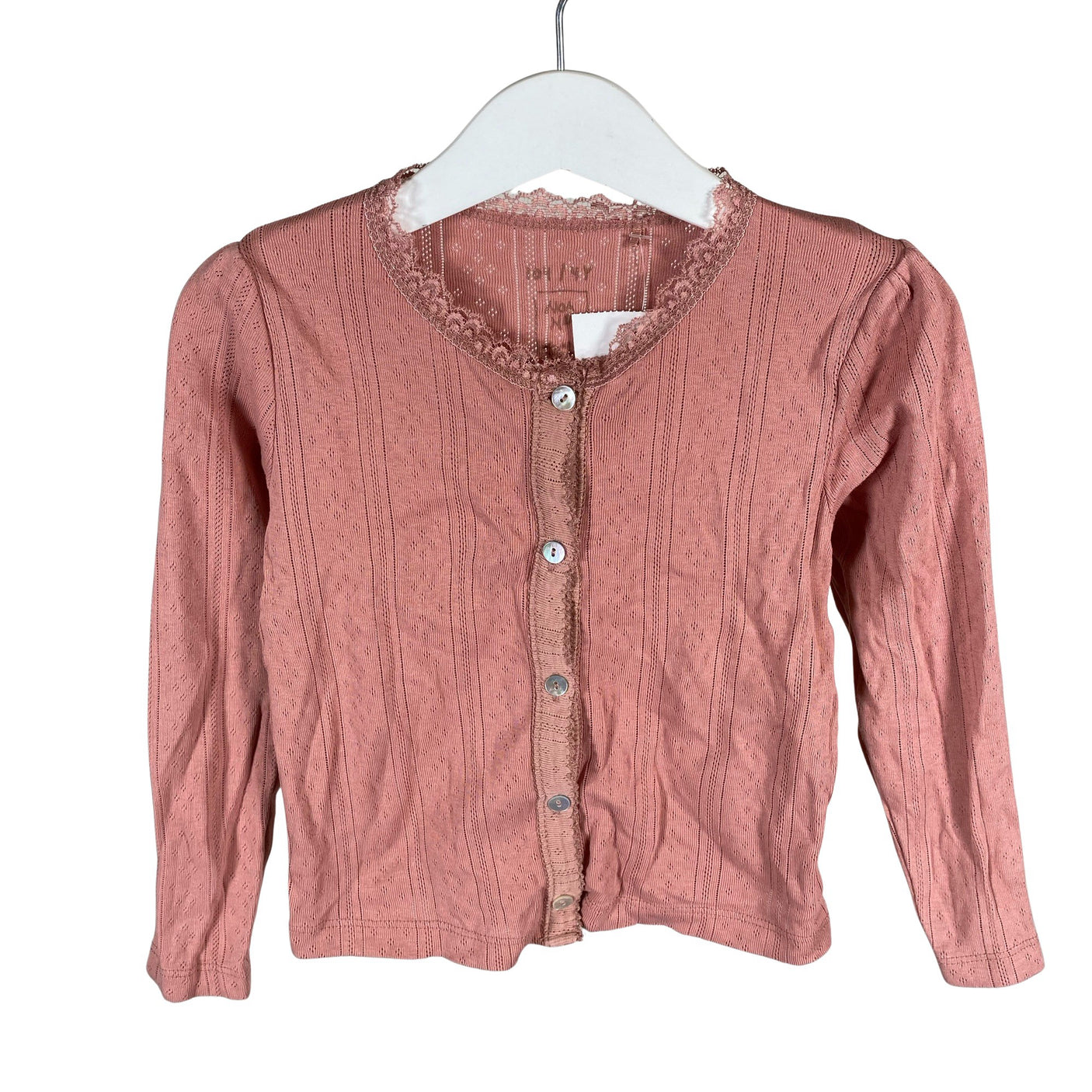 Unisex Noa Noa - Kardigan, suurus 98 - 104 - Heleroosa (1)
