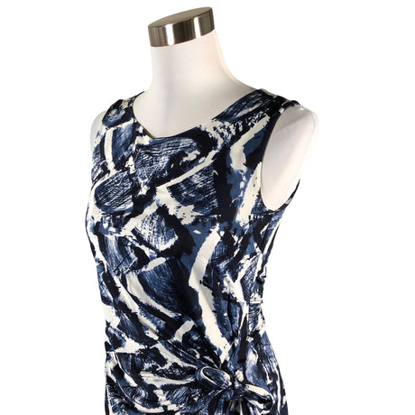 Unisex Andiata - Trikotaažist kleit, suurus 36 - Sinine (2)