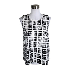 Unisex Nanso - Trikotaažist topp, suurus 40 - Valge (1)