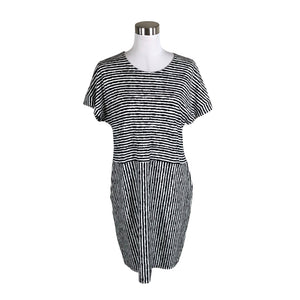 Unisex Nanso - Trikotaažist kleit, suurus 40 - Must (1)