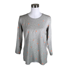 Unisex Nanso - Trikotaažist pluus, suurus 40 - Hall (1)