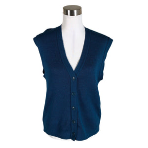 Unisex Ormatex - Kootud vest, suurus 40 - Sinine (1)