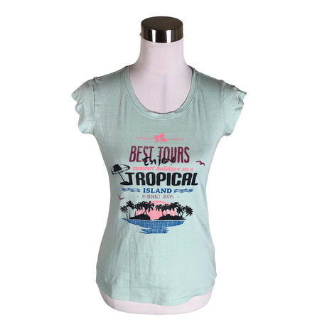 Unisex Icepeak - T-särk, suurus 36 - Türkiis ()