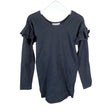 Unisex Gugguu - Trikotaažist pluus, suurus 128 - 134 - Must ()