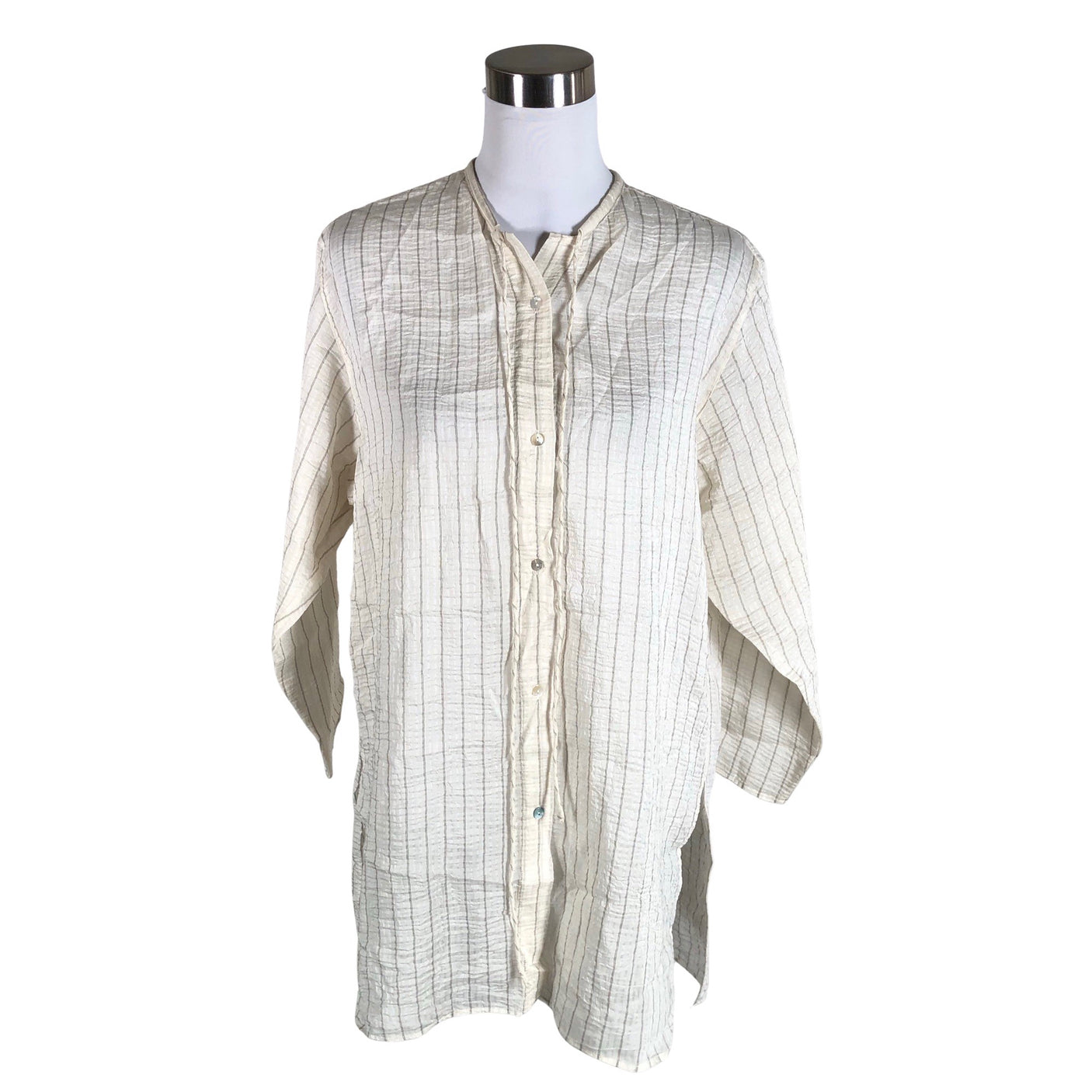 Unisex Massimo Dutti - Mitteveniv tuunika, suurus 36 - Beige (1)
