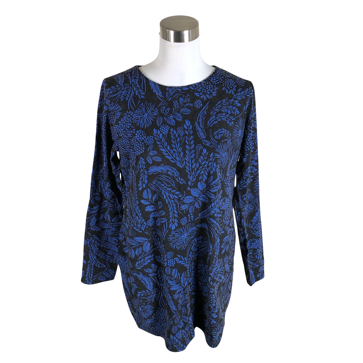 Unisex Nanso - Trikotaažist kleit, suurus 40 - Sinine (1)