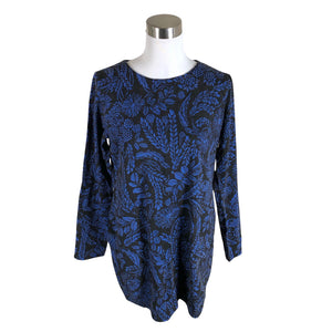 Unisex Nanso - Trikotaažist kleit, suurus 40 - Sinine (1)