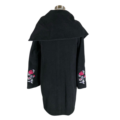 Unisex Monton - Villane mantel, suurus 38 - Must (2)