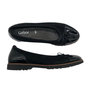 Unisex Gabor - Baleriinad, suurus 39 - Must (1)