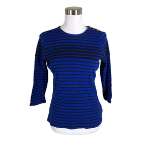 Unisex Lauren Ralph Lauren - Trikotaažist pluus, suurus 38 - Sinine (1)