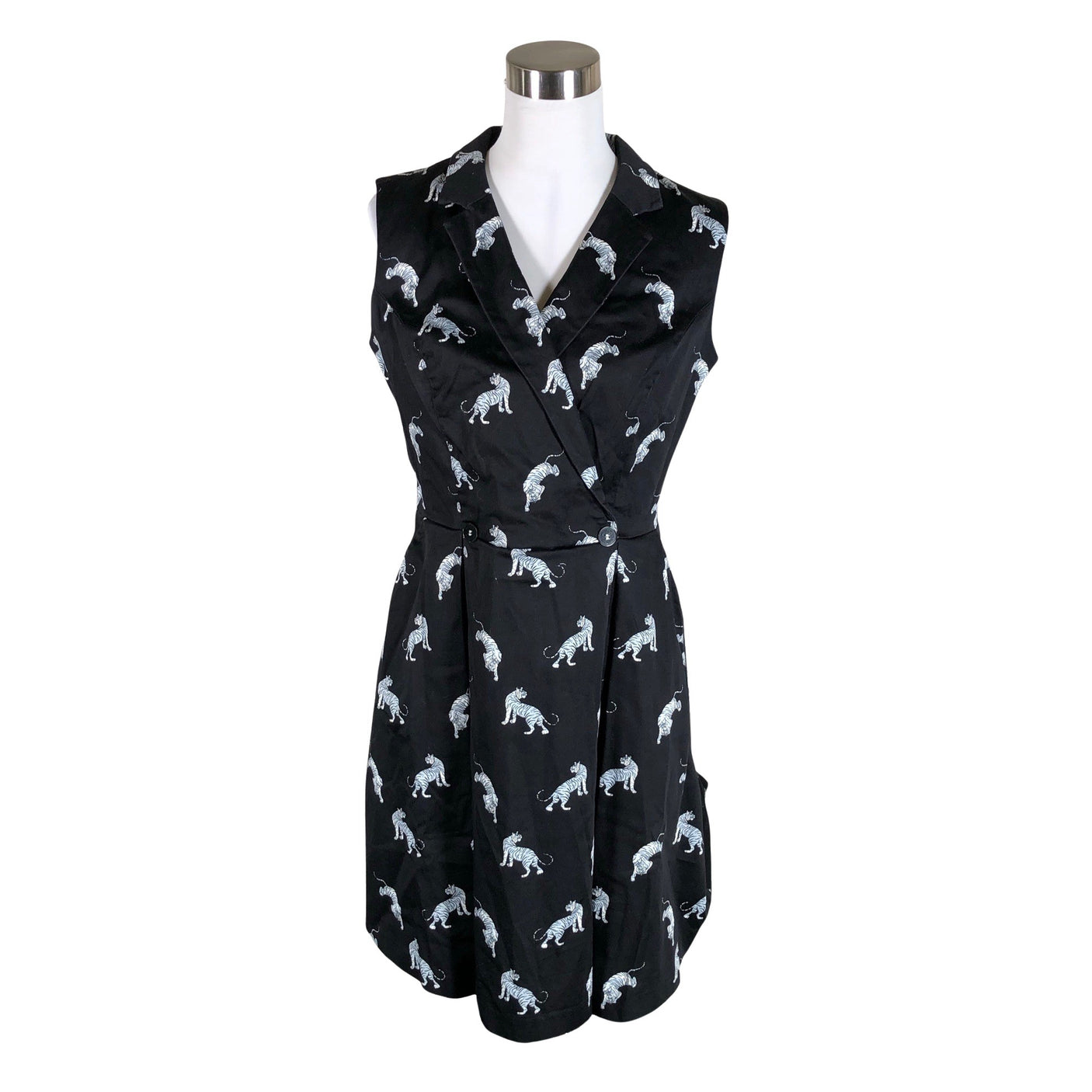 Unisex Monton - Mitteveniv kleit, suurus 40 - Must (1)