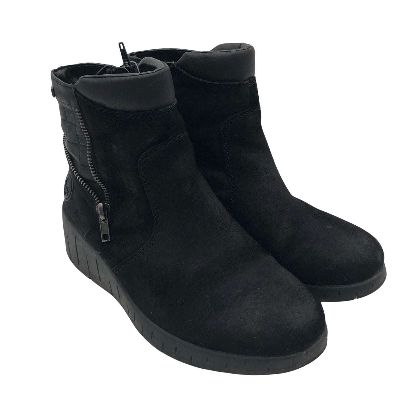 Unisex Rieker - Poolsaapad, suurus 37 - Must (2)