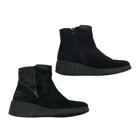 Unisex Rieker - Poolsaapad, suurus 37 - Must ()
