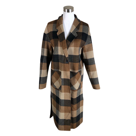 Unisex Nanso - Villane mantel, suurus 40 - Pruun ()