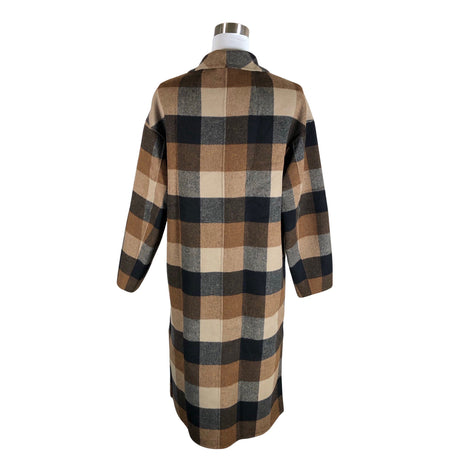 Unisex Nanso - Villane mantel, suurus 40 - Pruun (2)