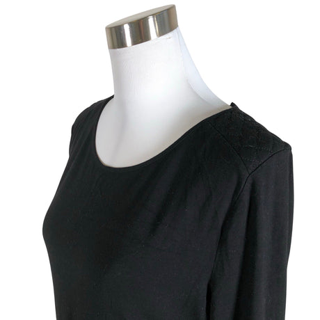Unisex Your Face - Trikotaažist pluus, suurus 40 - Must (2)