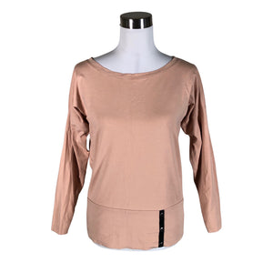 Unisex NOSH - Trikotaažist pluus, suurus 34 - Heleroosa (1)