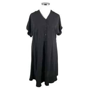 Unisex Yours - Õhuke kleit, suurus 44 - Must (1)
