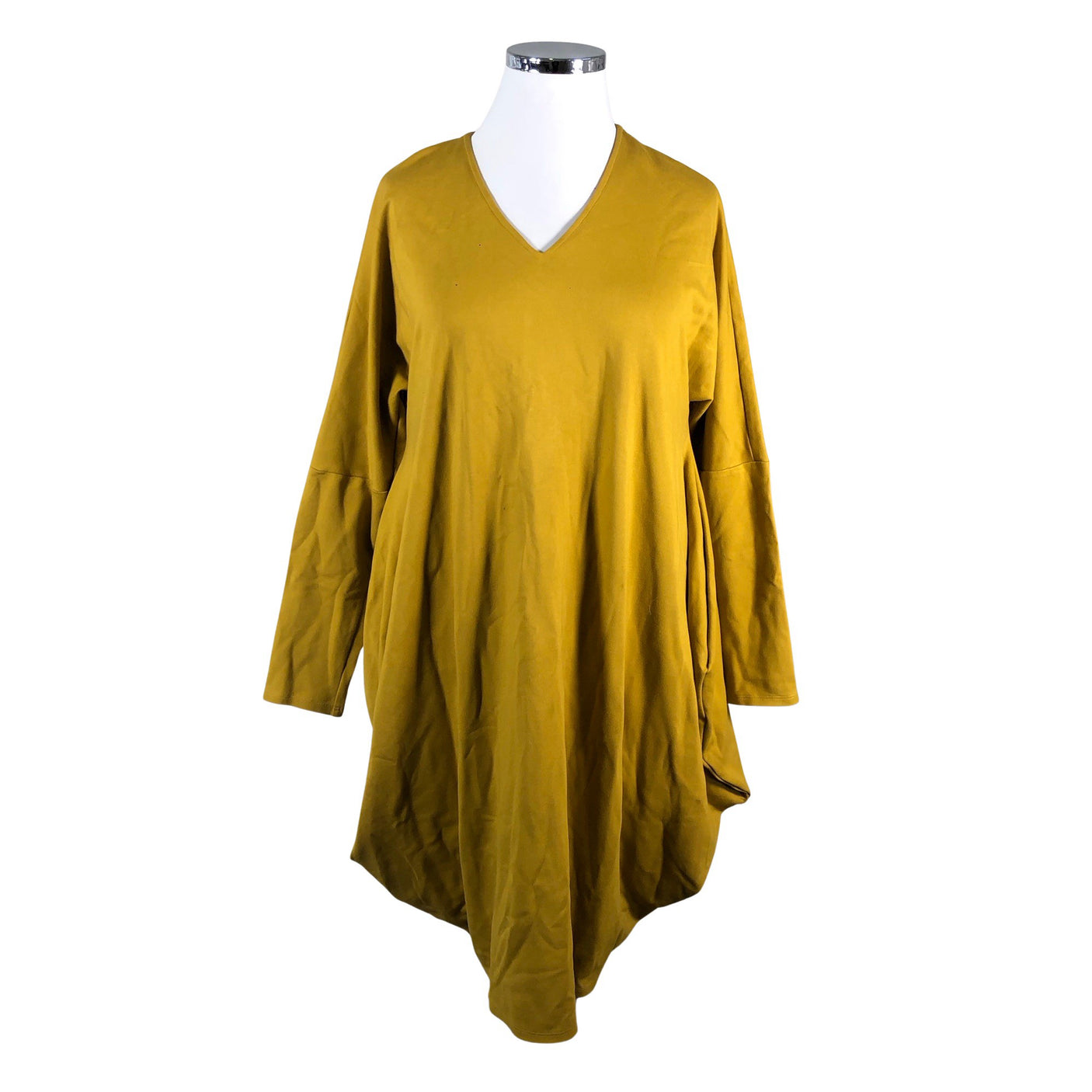 Unisex Marita Huurinainen - Trikotaažist kleit, suurus 44 - Kollane (1)