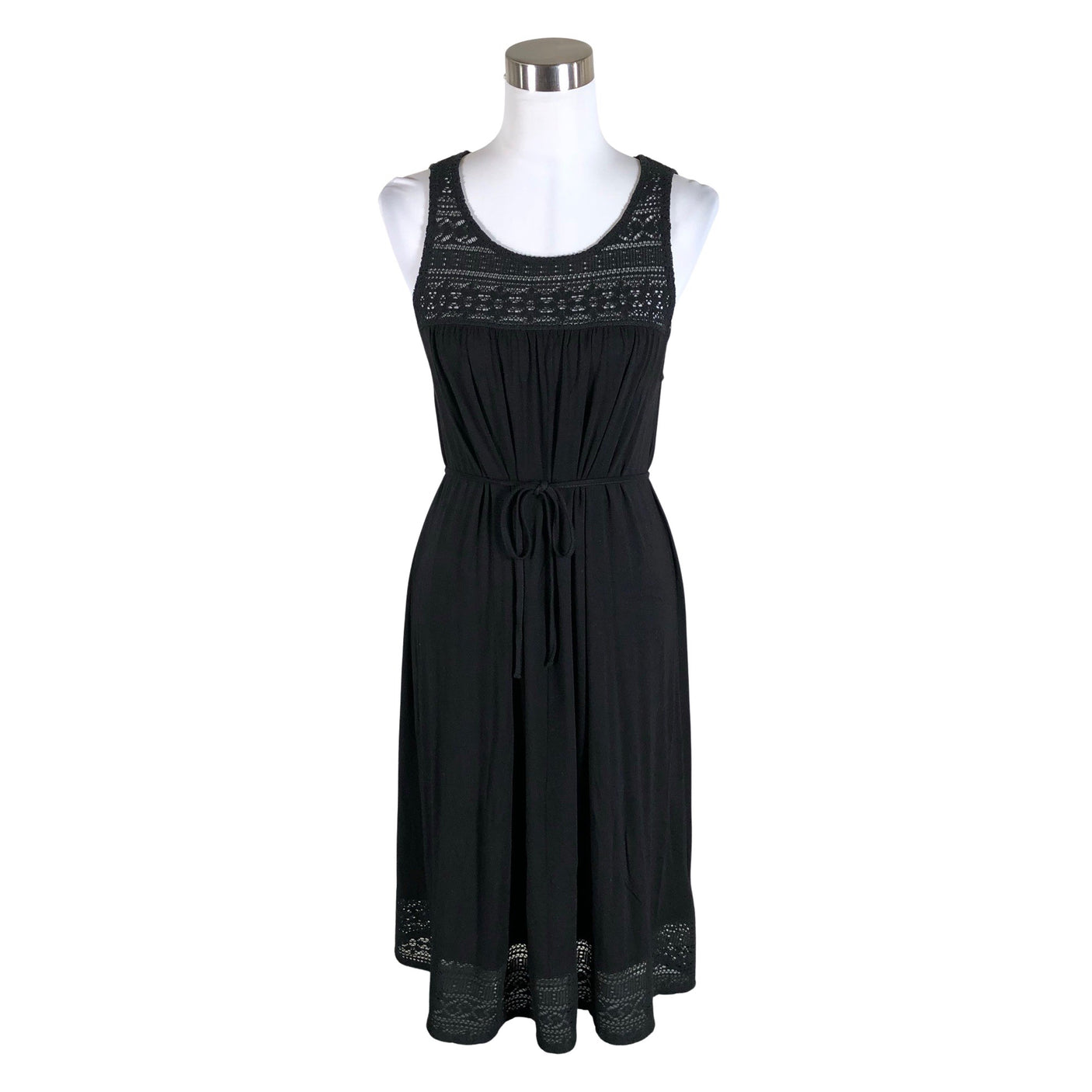 Unisex Aventura - Trikotaažist kleit, suurus 38 - Must (1)