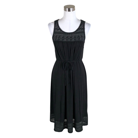 Unisex Aventura - Trikotaažist kleit, suurus 38 - Must ()