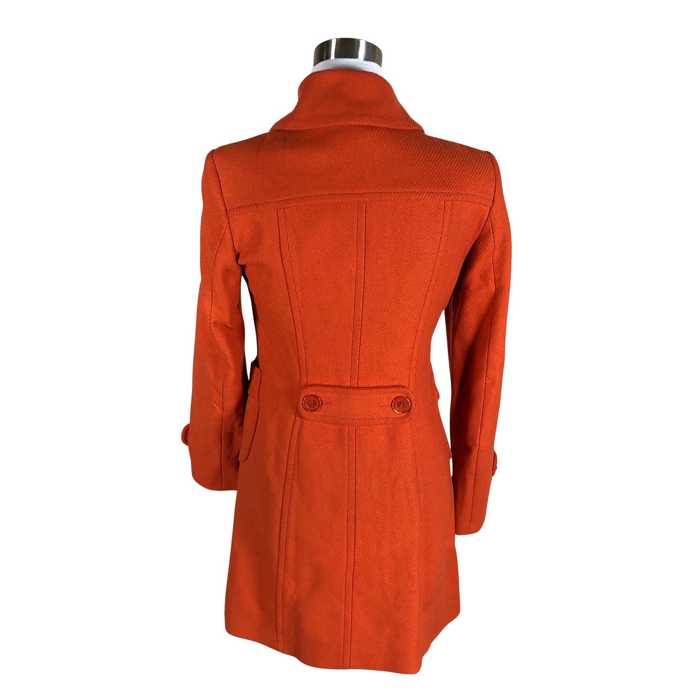 Unisex Sisley - Villane mantel, suurus 38 - Oranž (2)