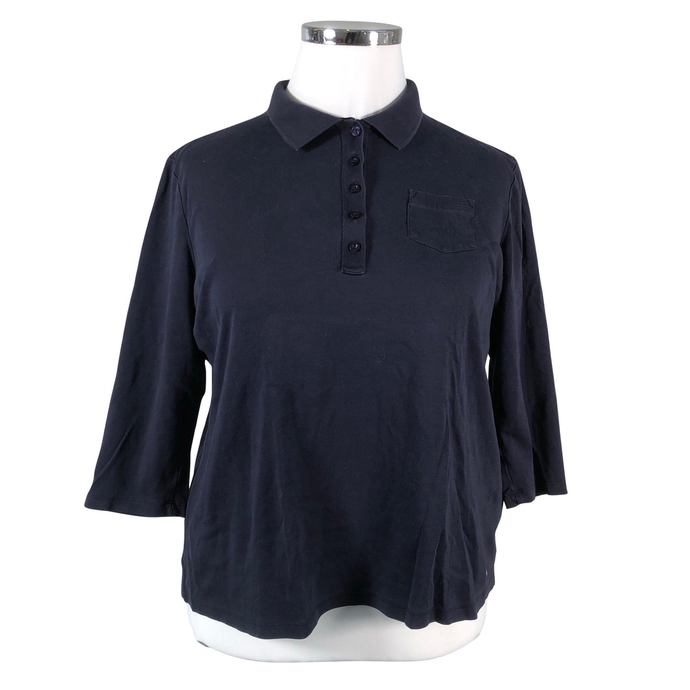 Unisex Gerry Weber - Trikotaažist pluus, suurus 44 - Must (1)