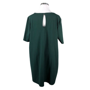 Unisex Zizzi - Trikotaažist kleit, suurus 50 - Roheline (2)