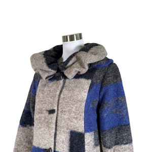 Unisex Aino - Villane mantel, suurus 36 - Sinine (3)