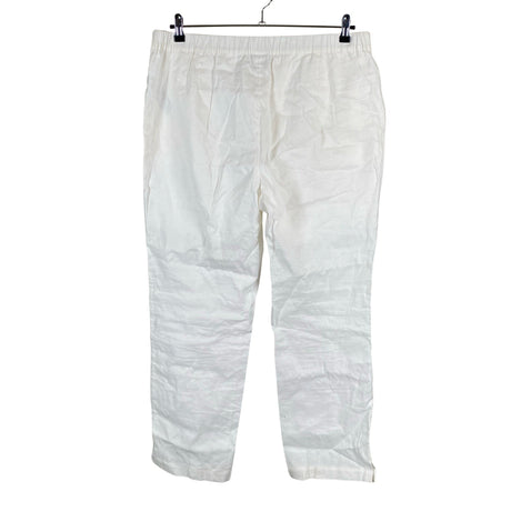 Unisex Ulla Popken - Mittevenivad püksid, suurus 44 - Valge (2)