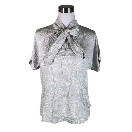 Unisex Summum Woman - Lühikeste käistega pluus, suurus 40 - Hall ()
