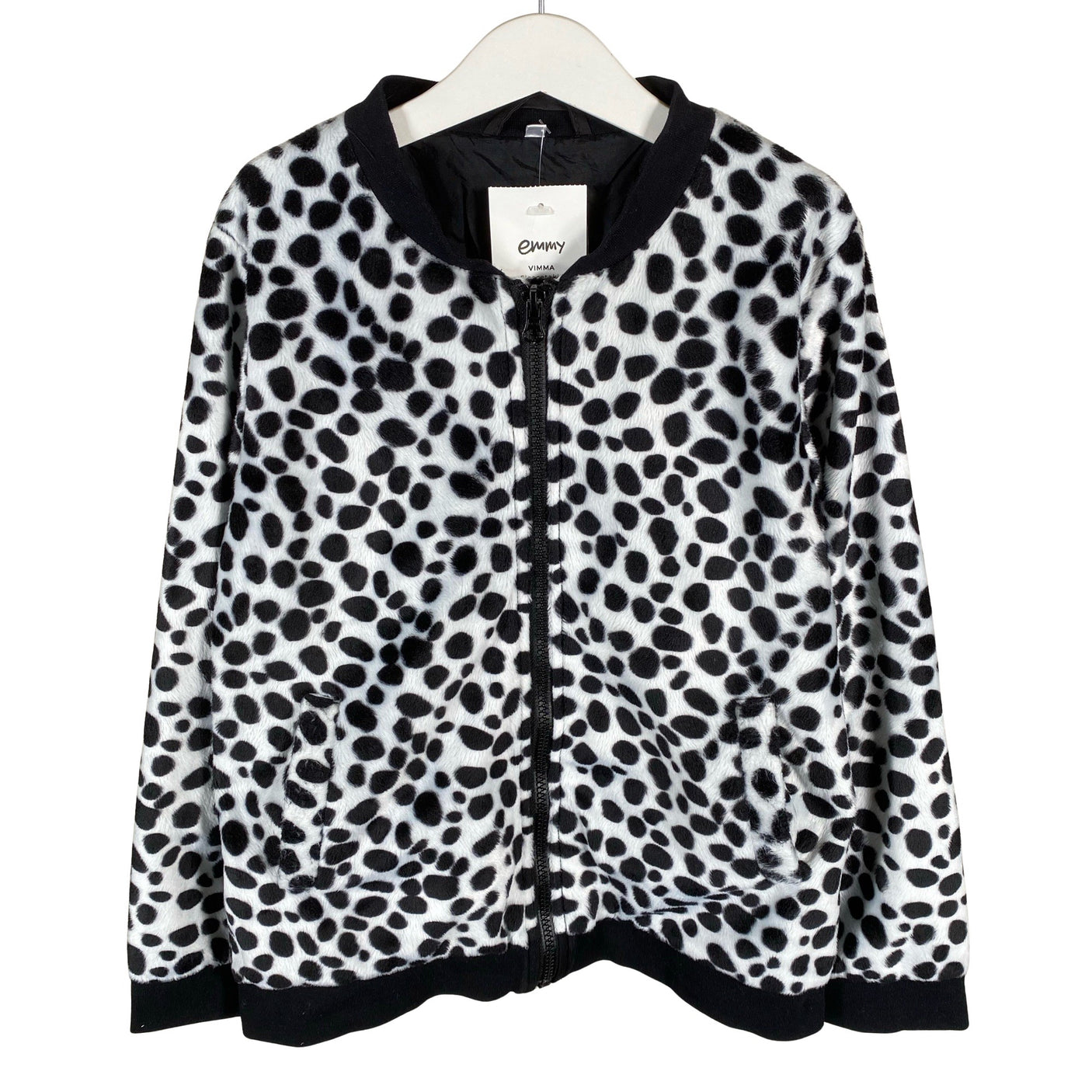 Unisex Vimma - Fliisjakk, suurus 134 - 140 - Must (1)