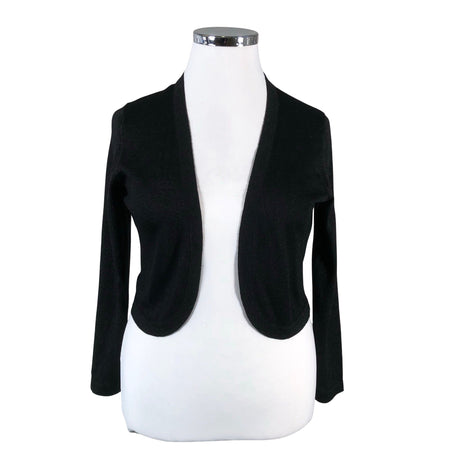 Unisex Kaffe - Kootud boolero, suurus 42 - Must ()