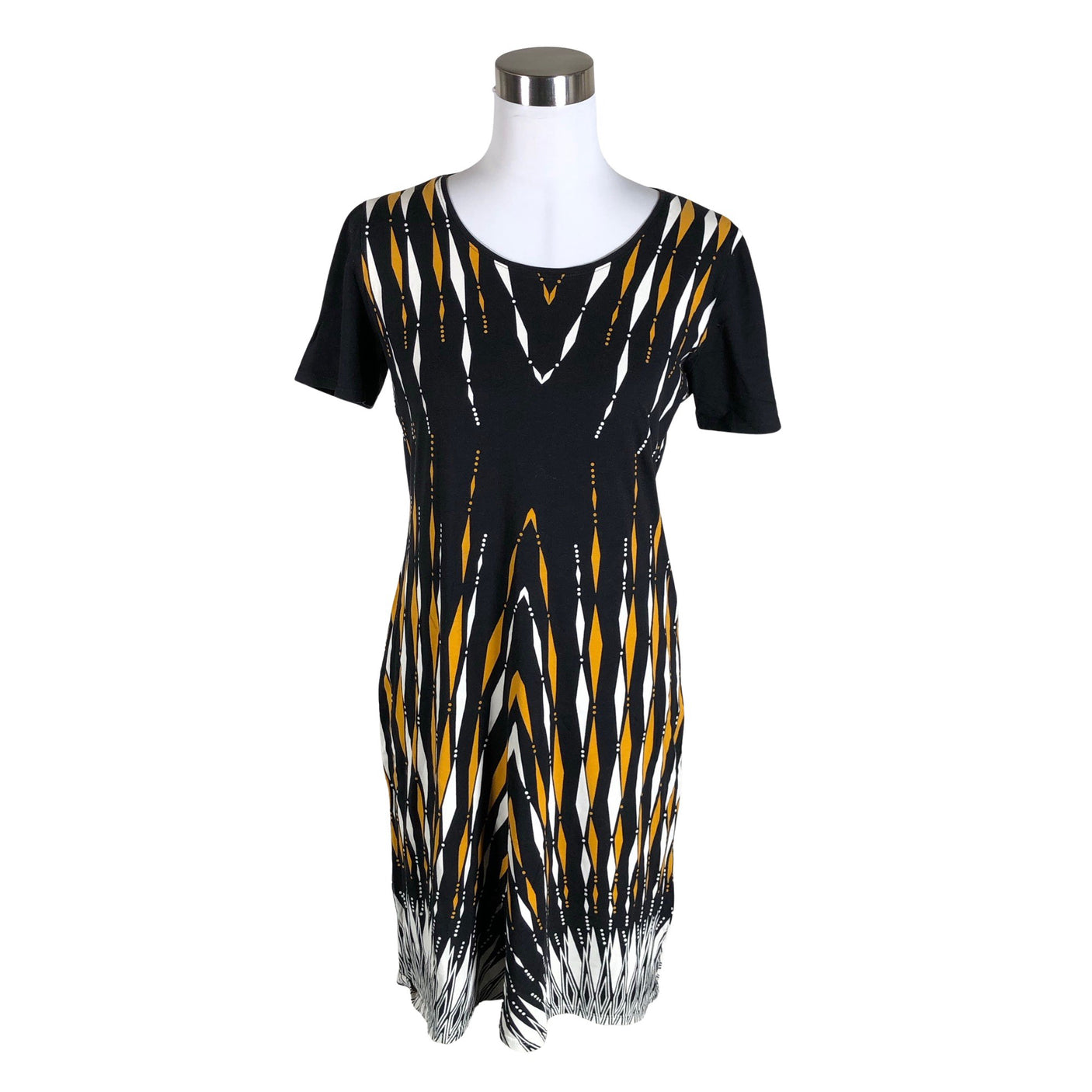 Unisex Nanso - Trikotaažist kleit, suurus 38 - Must (1)