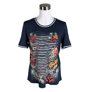 Unisex Barbara Lebek - T-särk, suurus 40 - Sinine (1)