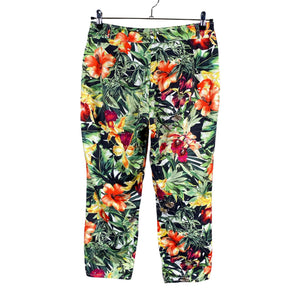 Unisex Gerry Weber - Mittevenivad poolpikad püksid, suurus 38 - Roheline (2)