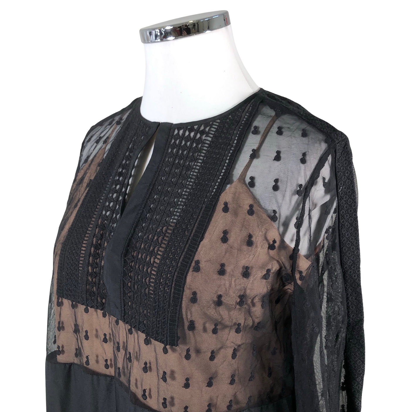 Unisex Amitié - Pidulik kleit, suurus 46 - Must (2)