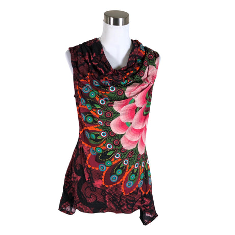 Unisex Desigual - Trikotaažist tuunika, suurus 40 - Heleroosa ()