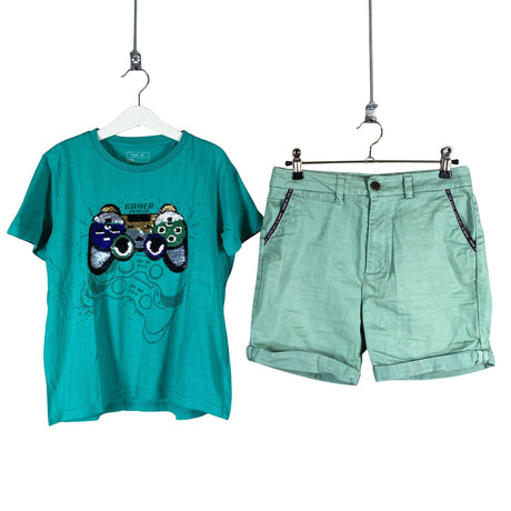 Unisex Ted Baker - Lühikesed püksid, suurus 134 - 140 - Roheline ()
