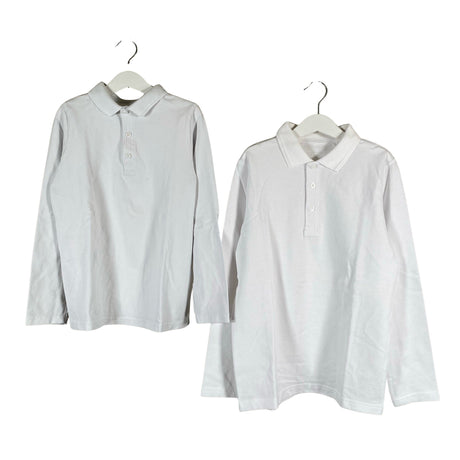 Unisex Next - Polosärk, suurus 134 - 140 - Valge ()