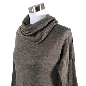Unisex Kaino - Kootud tuunika, suurus 38 - Pruun (2)