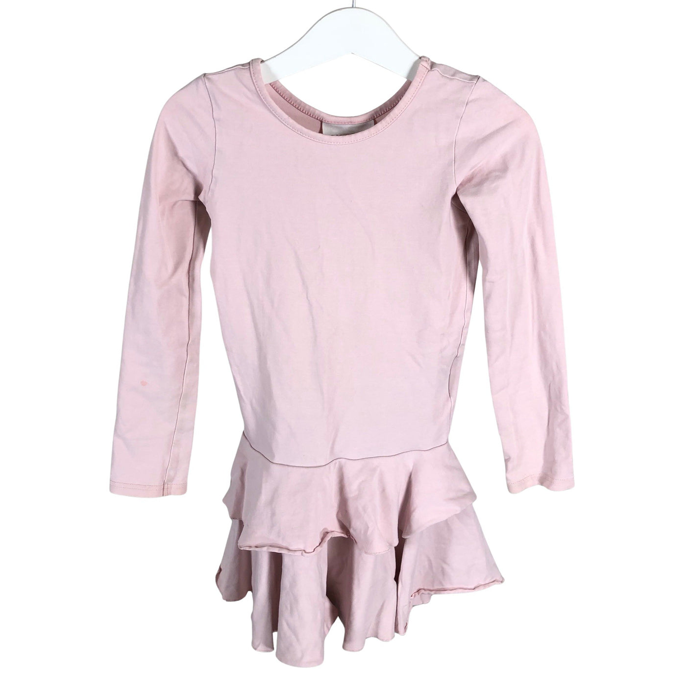 Unisex Gugguu - Trikotaažist kleit, suurus 110 - 116 - Heleroosa (1)