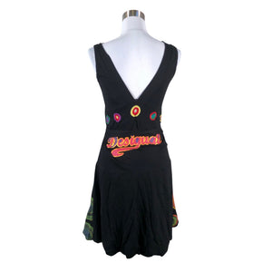 Unisex Desigual - Trikotaažist kleit, suurus 38 - Must (2)